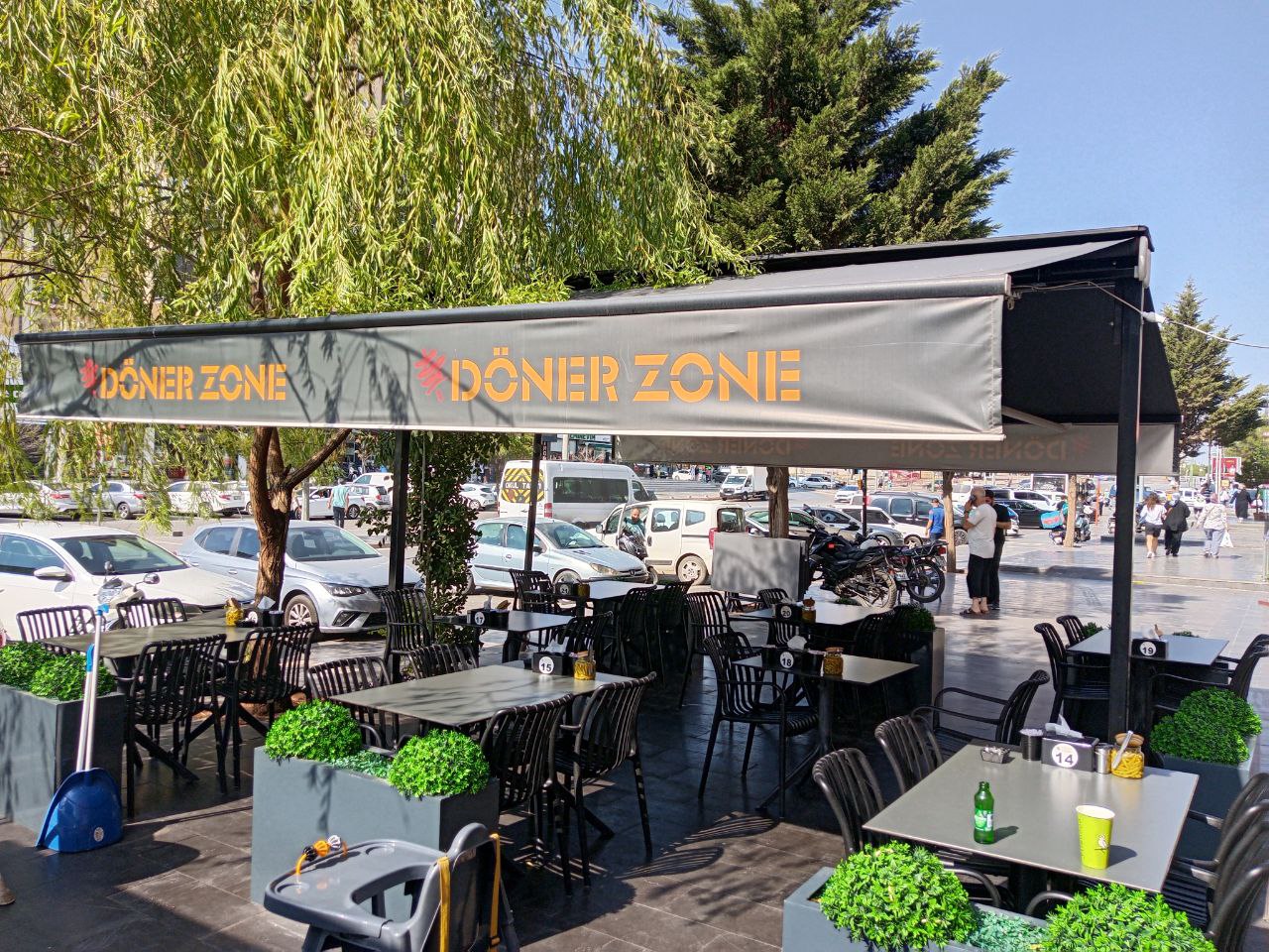 Döner Zone Outdoor Seating Area